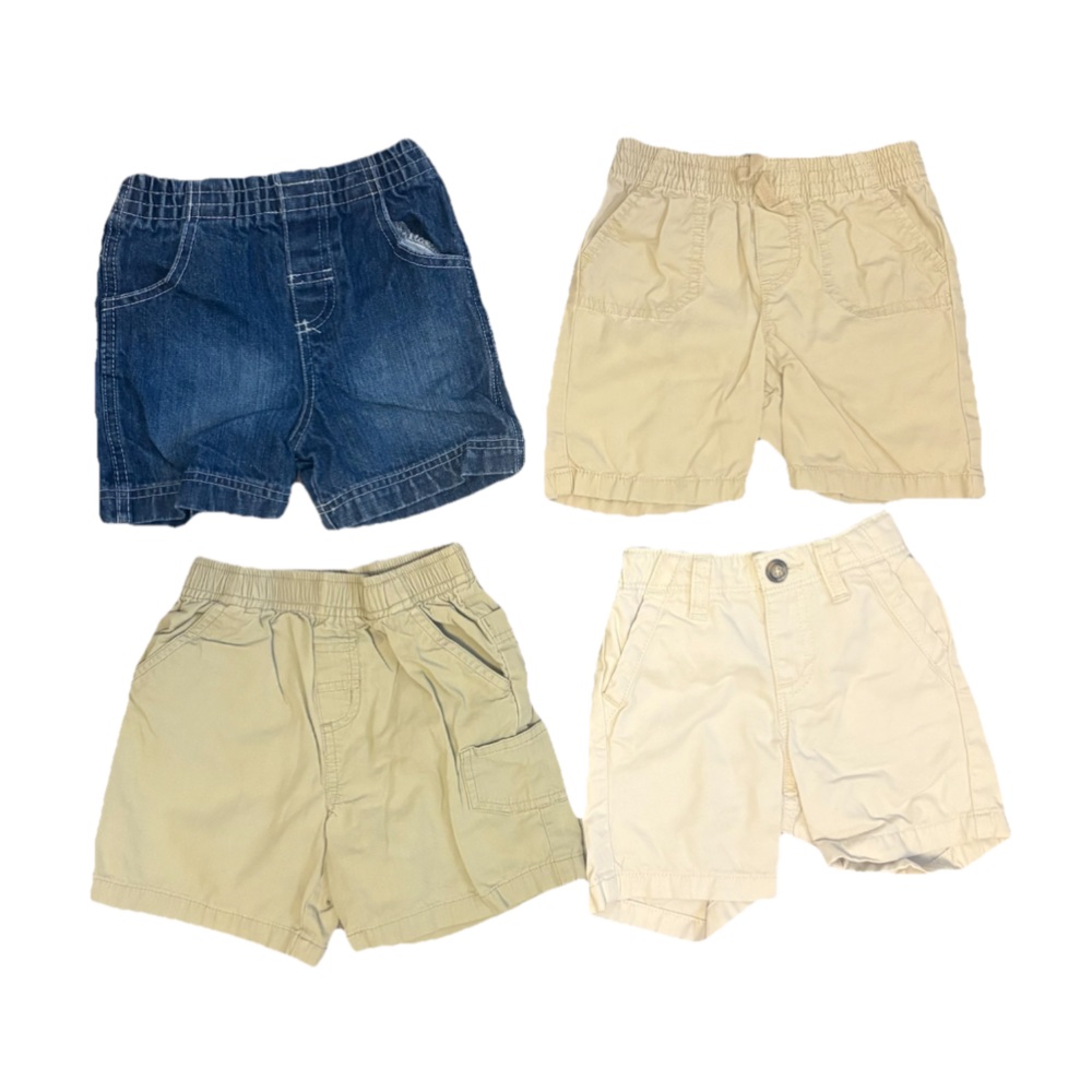 Baby Boy Casual Shorts Bundle of 4 Size 18 -24 months
